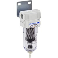 Los mejores  - PneumaticPlus Safm200-g02b miniatura comprimido filtro coalescente de aire 1-4&quot- bspp- 0-1 micras - cuenco poli- drenaje…